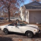 Nice enough to take Daisy to the park in her favorite ride