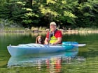 Maggie goes out for a paddle